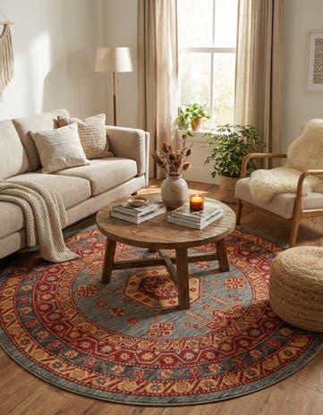 8' x 8' Sara Round Rug