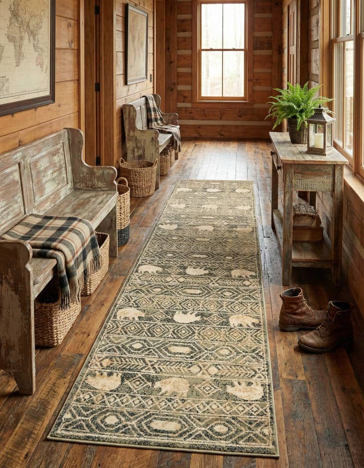 Detail image of  3' x 12' Pioneer Runner Rug