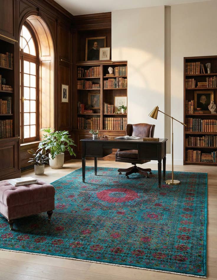 Detail image of 5' 9 x 7' 9 Mamluk Rug