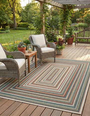 5' x 7' Easy-Clean Baja Indoor / Outdoor Rug