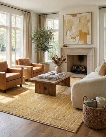 8' 4 x 9' 5 Hand Knotted Darya Wool Rug