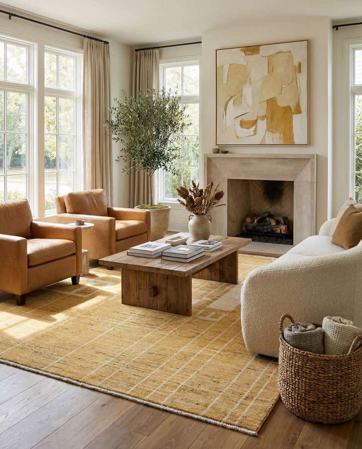 8' 4 x 9' 5 Hand Knotted Darya Wool Rug