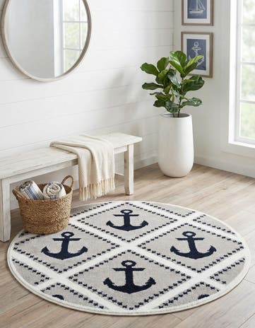 3' 3 x 3' 3 Sydney Round Rug