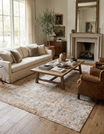 8' 2 x 11' Hand Knotted Ultra Vintage Persian Wool Rug