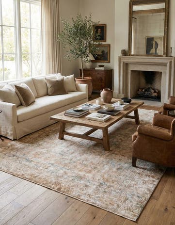 8' 2 x 11' Hand Knotted Ultra Vintage Persian Wool Rug