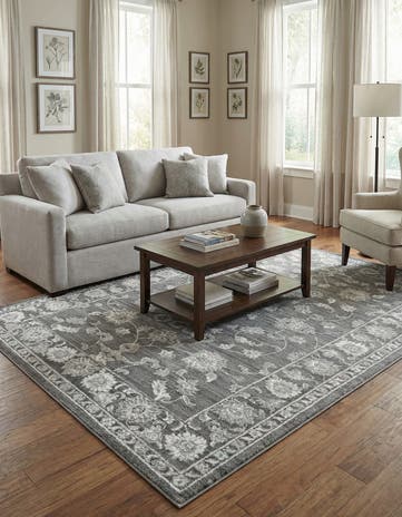 Gray Boston Rug