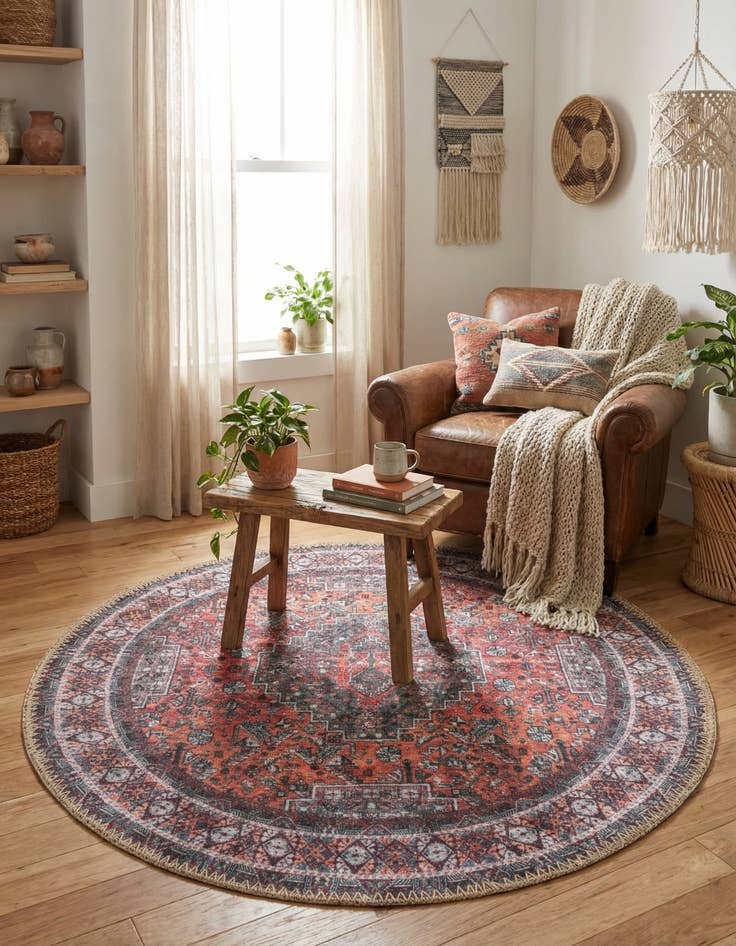 Detail image of  2' x 2' Timeless Round Rug