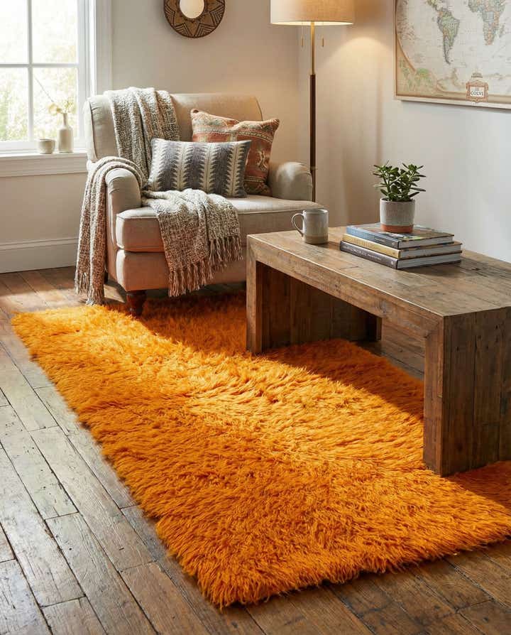 2' x 4' 7 Hand Knotted Moroccan Wool Runner Rug