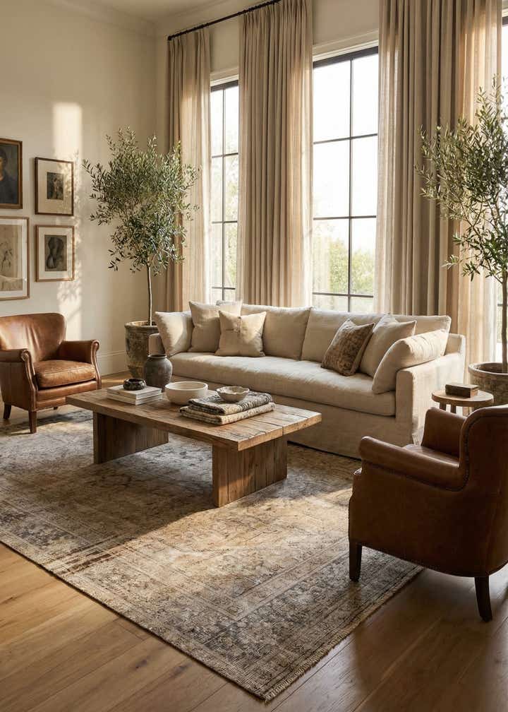 6' 2 x 9' 8 Hand Knotted Ultra Vintage Persian Wool Rug