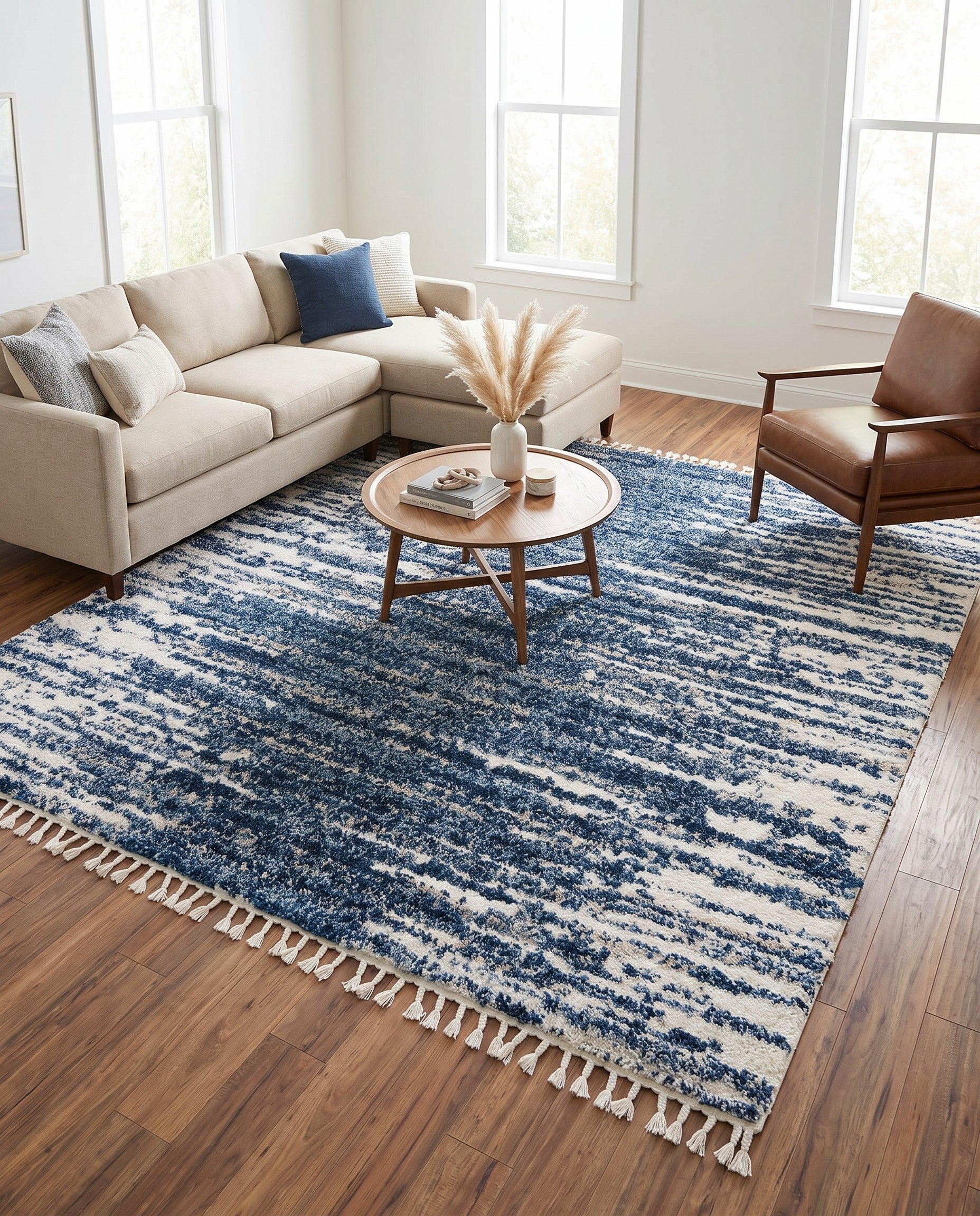10' x 10' Serenity Shag Square Rug