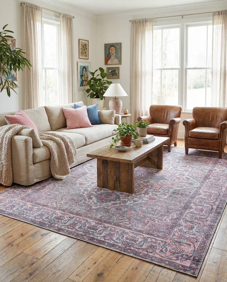 Detail image of 9' 2 x 12' Washable Mangata Rug