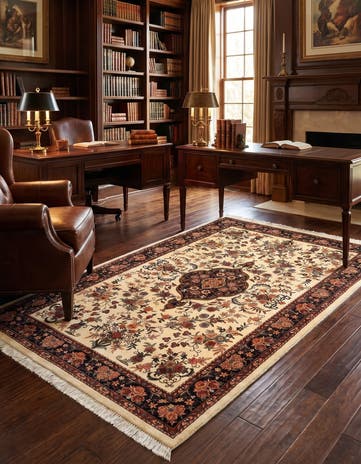 3' 9 x 6' 4 Bidjar Wool Rug