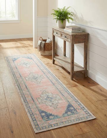 French Blue Whitney Runner Rug