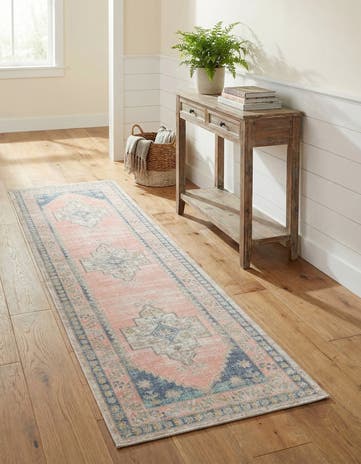French Blue Whitney Runner Rug