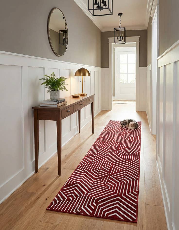 Detail image of 2' x 6' Aakaar Runner Rug