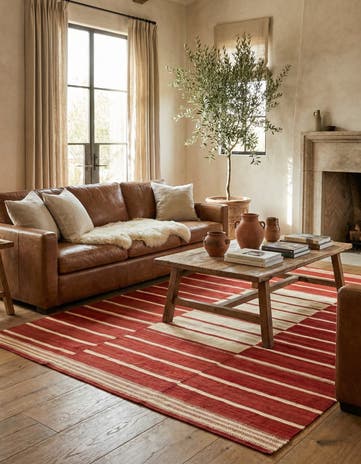 5' 1 x 6' 11 Baneh Kilim Rug