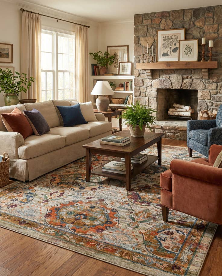 Detail image of 9' x 12' Isabella Rug