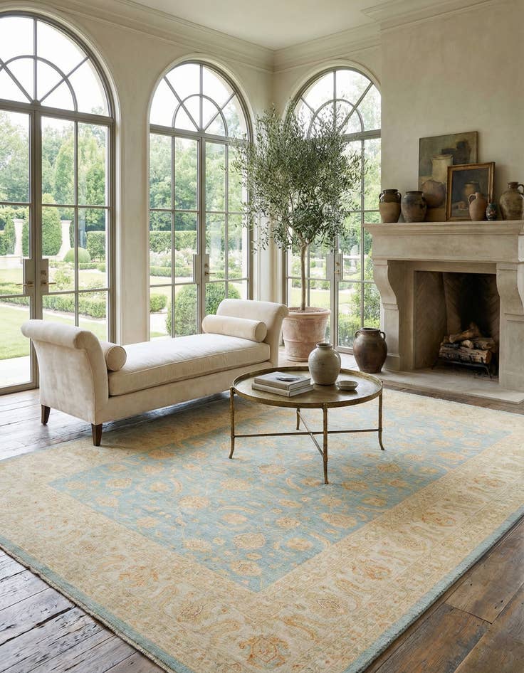 Detail image of 11' 5 x 17' 10 Kaizar Wool Rug