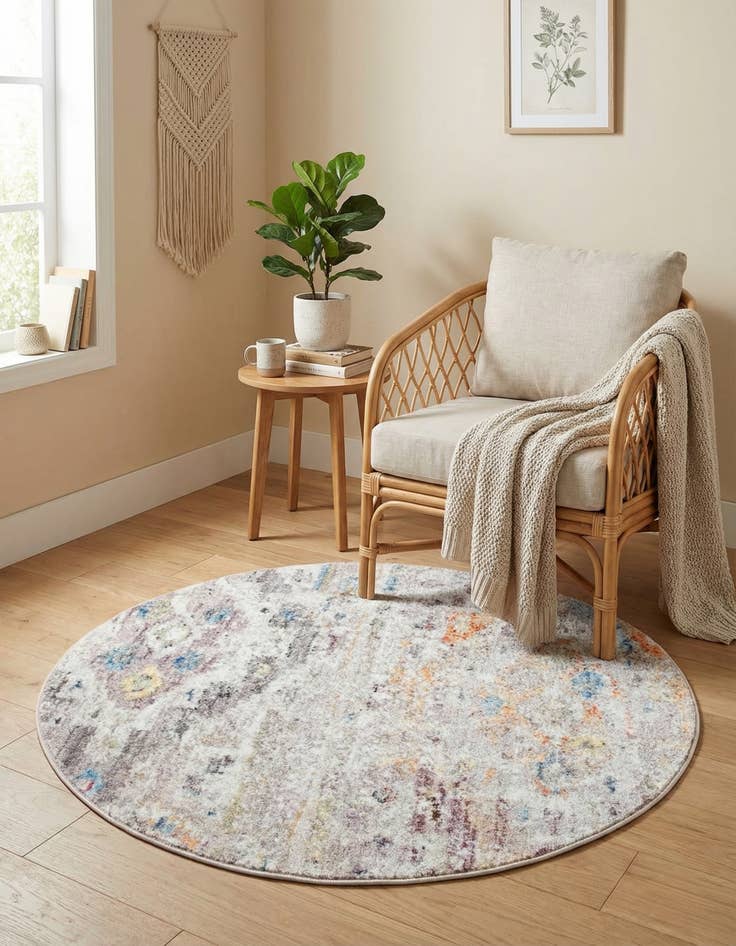 Detail image of  3' 3 x 3' 3 Vega Round Rug