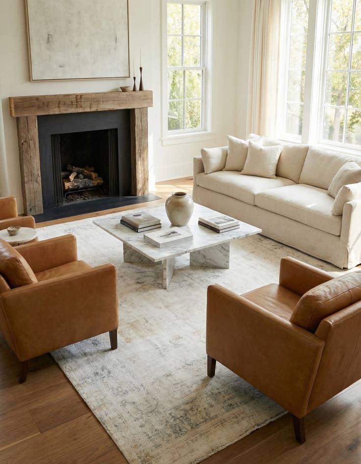 Detail image of  9' 8 x 12' 8  Hand Knotted Ultra Vintage Persian Wool Rug