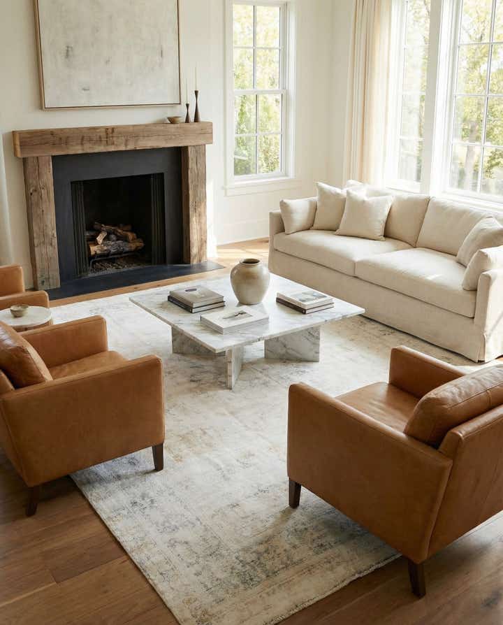 9' 8 x 12' 8 Hand Knotted Ultra Vintage Persian Wool Rug