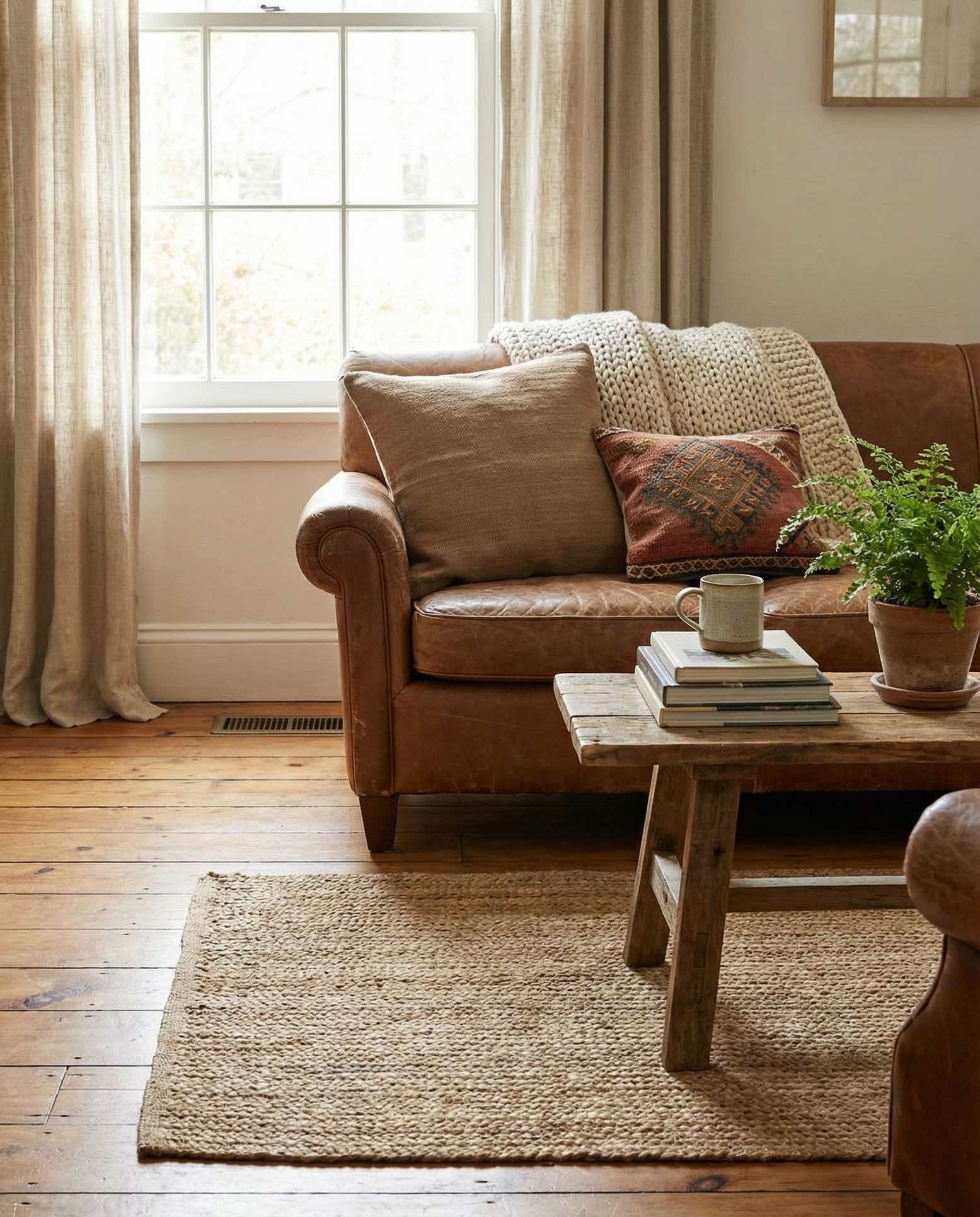 2' 4 x 2' 6 Hand Woven Pillow Wool Runner Rug