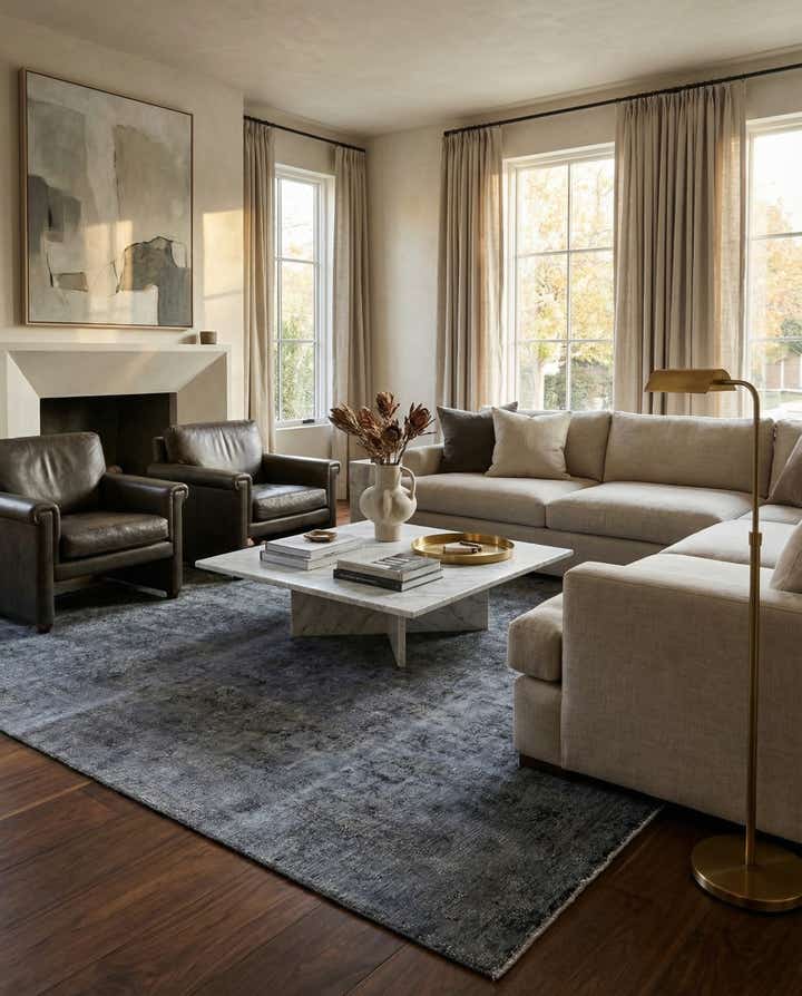 8' 10 x 11' 10 Hand Knotted Ultra Vintage Persian Wool Rug