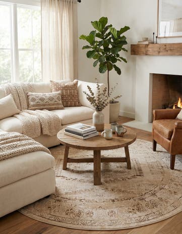 8' x 8' Eden Round Rug