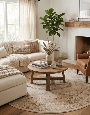 8' x 8' Eden Round Rug
