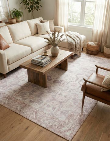 7' 6 x 10' 6 Washable Timeless Rug