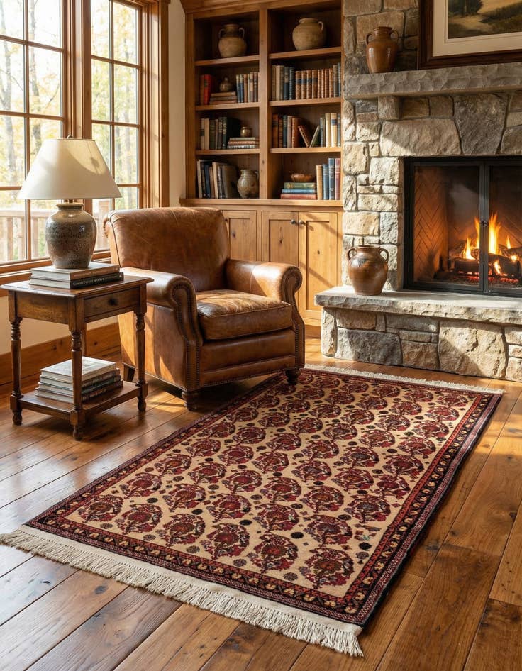 Detail image of  2' 4 x 4' Gabbeh Rug