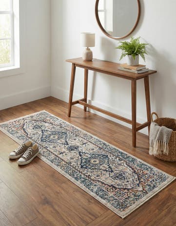 Blue Lola Runner Rug