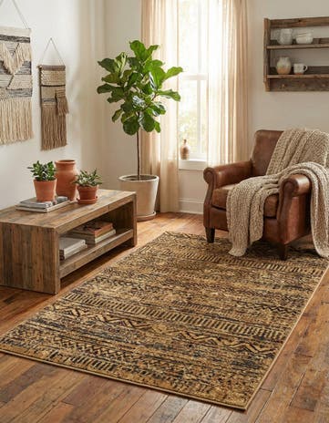 3' 1 x 5' 3 Saturn Rug