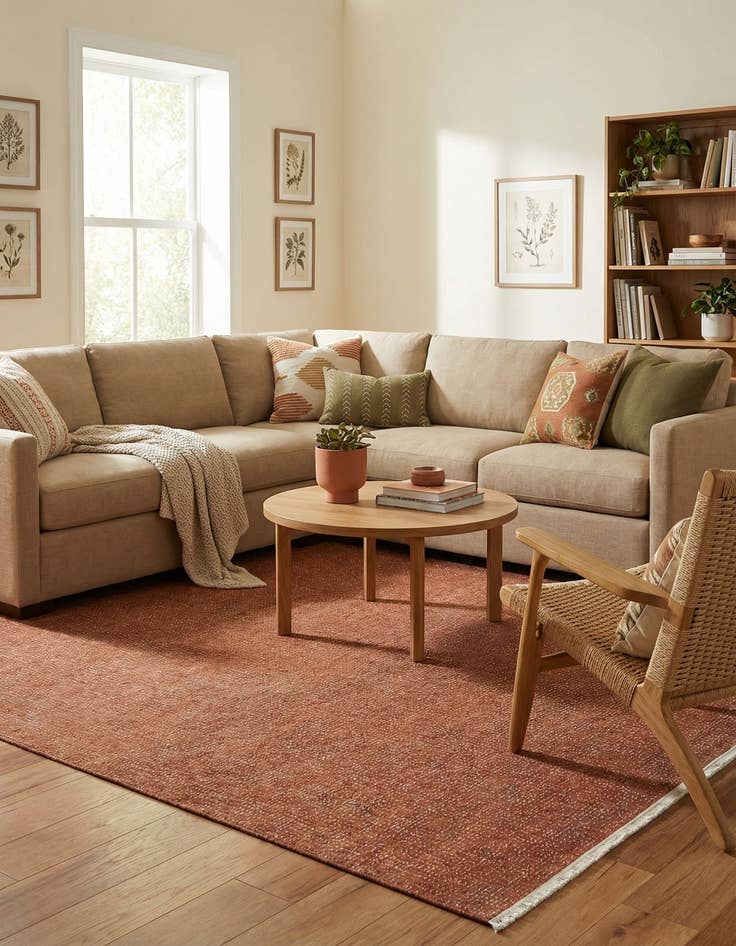 Detail image of  7' 10 x 10' Aakaar Rug