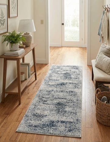 Blue Finsbury Runner Rug