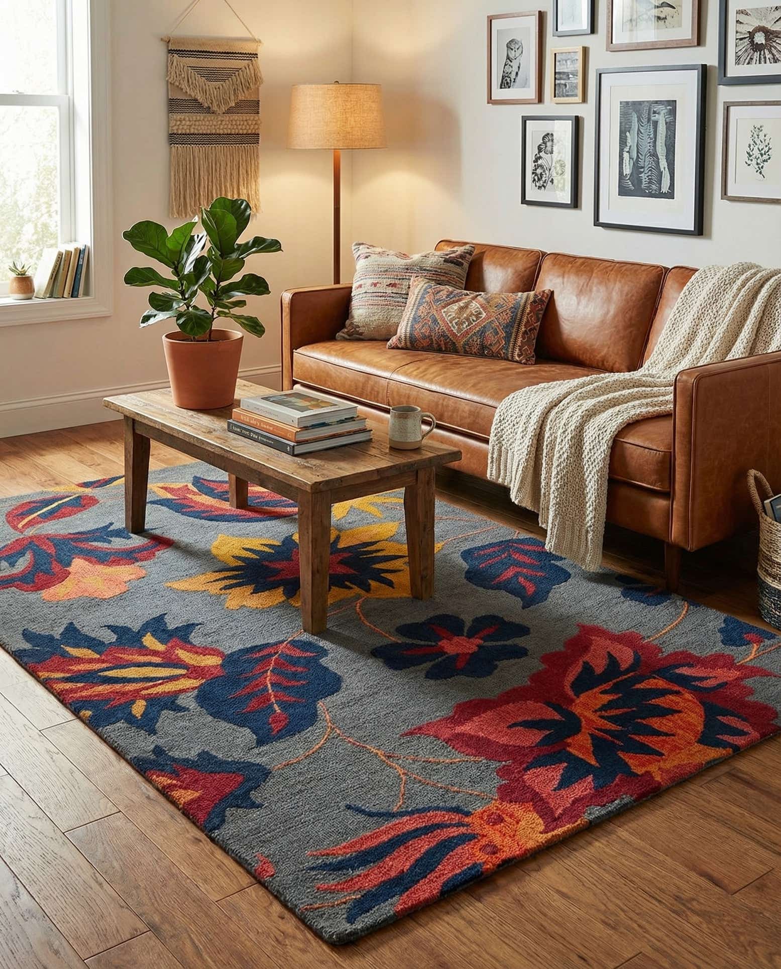 5' x 8' Agra Rug