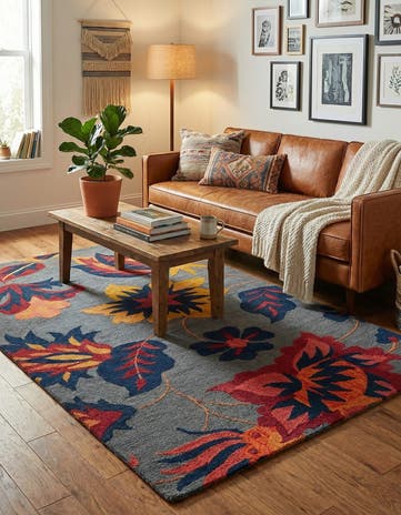 5' x 8' Agra Rug