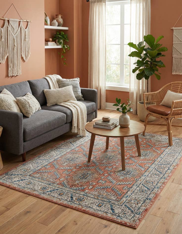 Detail image of  5' 3 x 8' Nyla Rug