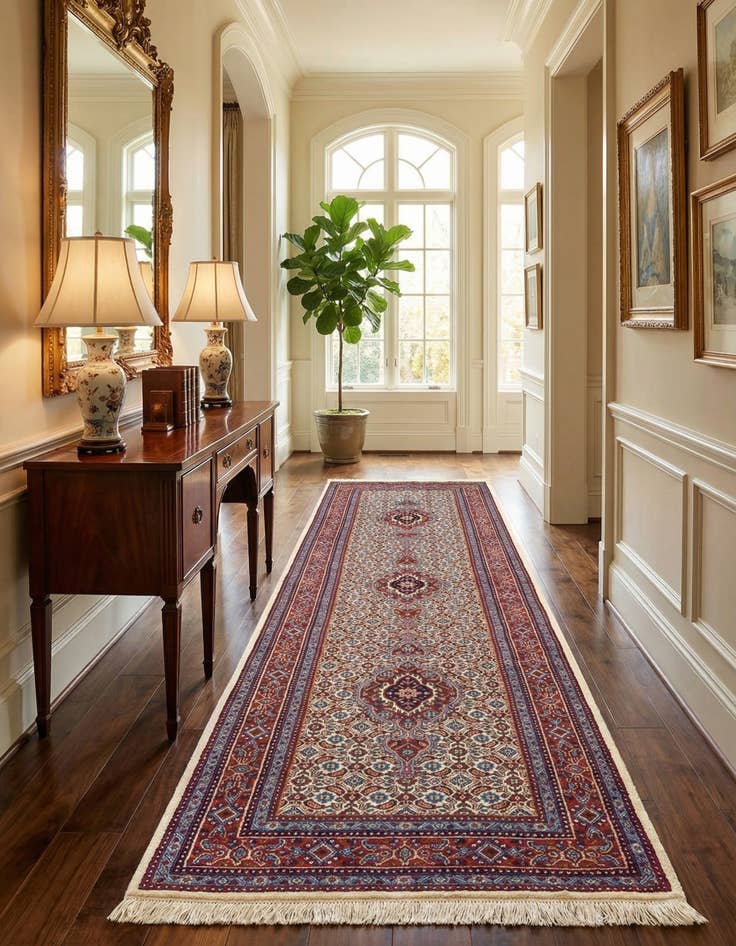 Detail image of 2' 7 x 9' 5 Mood Wool Runner Rug