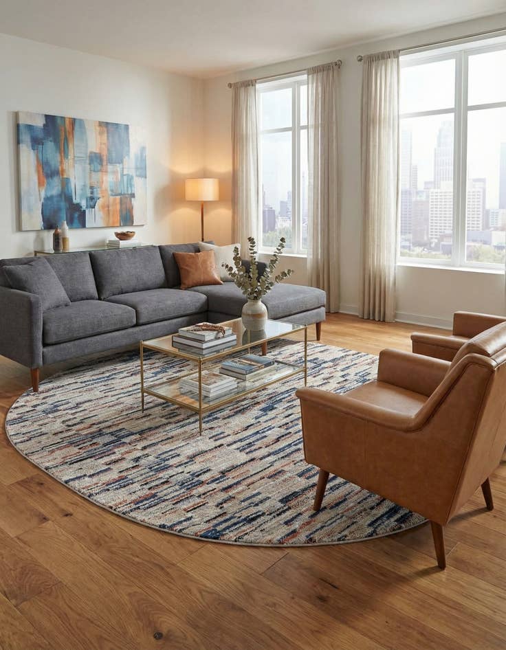 Detail image of 8' x 10' Tucson Oval Rug