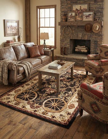 5' 3 x 8' Pioneer Rug