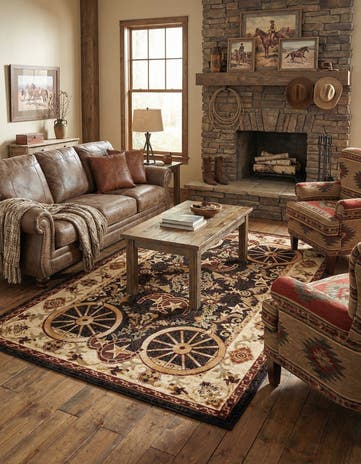 5' 3 x 8' Pioneer Rug