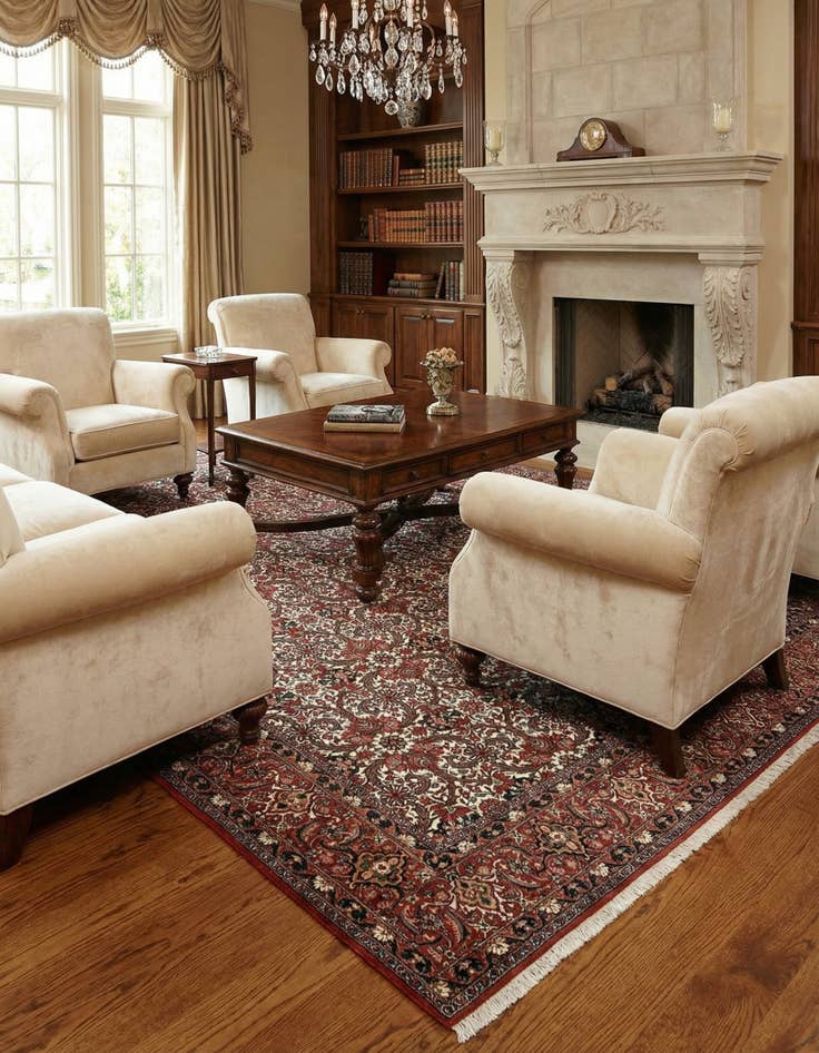 Detail image of 8' 5 x 9' 8 Bidjar Wool Rug