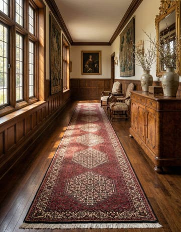 2' 10 x 11' 8 Bidjar Wool Runner Rug
