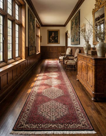 2' 10 x 11' 8 Bidjar Wool Runner Rug