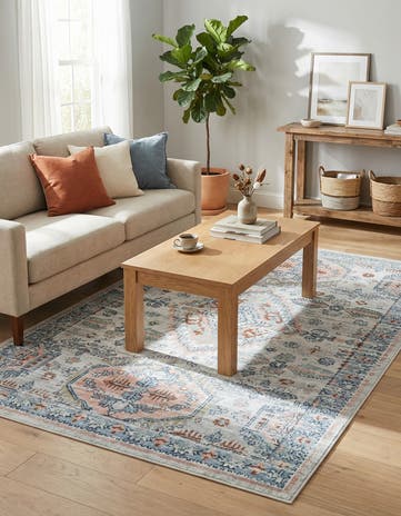 5' 3 x 8' Kamala Washable Rug