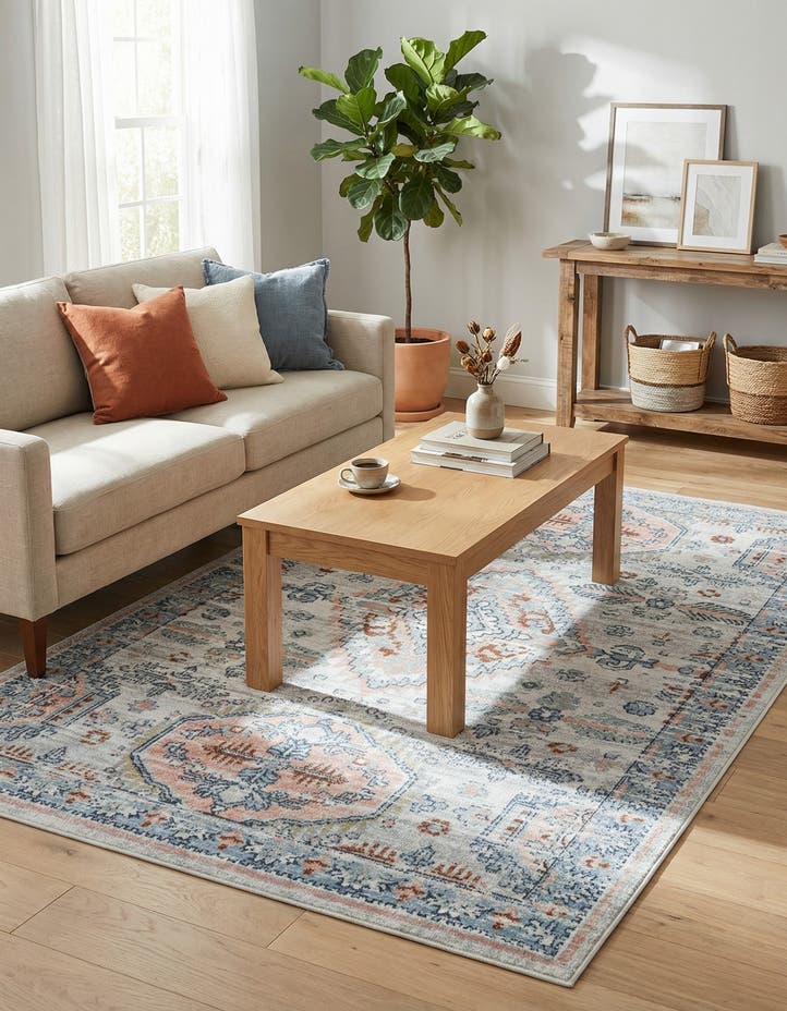 5' 3 x 8' Kamala Washable Rug