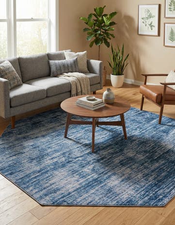 7' 7 x 7' 7 Asha Octagon Rug