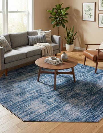 7' 7 x 7' 7 Asha Octagon Rug