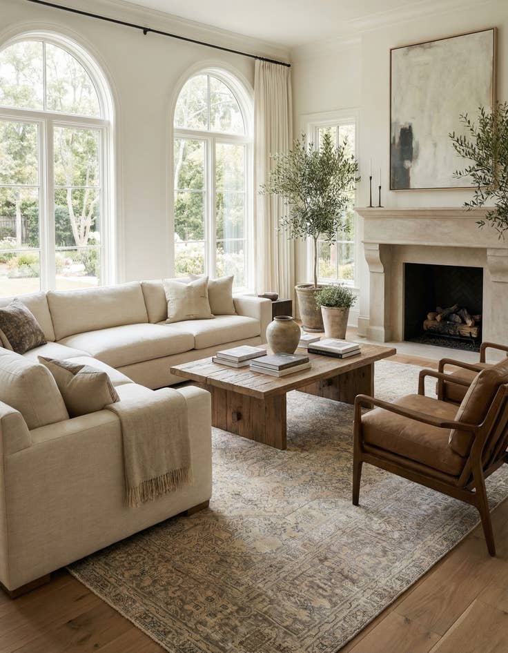 Detail image of  10' x 12' 8  Hand Knotted Ultra Vintage Persian Wool Rug